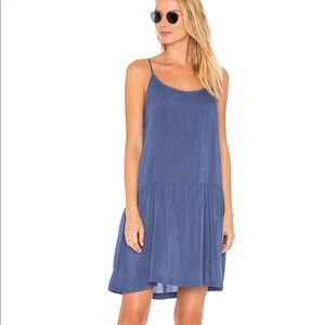Lacausa babe slip dress in French blue